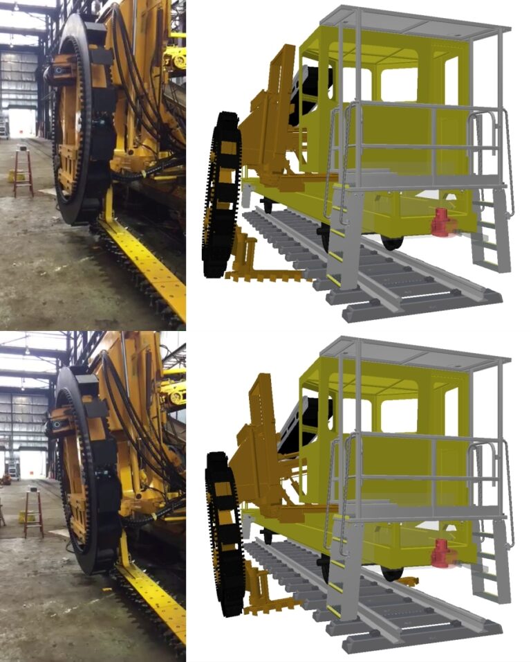 Optimised Rail Track Undercutter Camber Modification